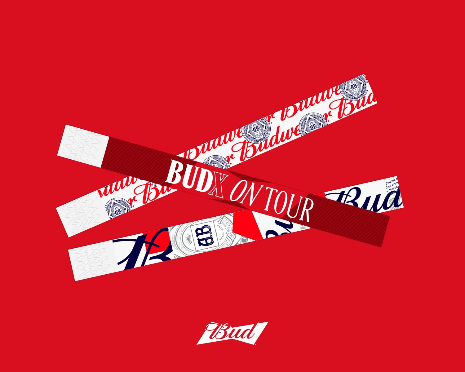 Bud X On Tour wristbands